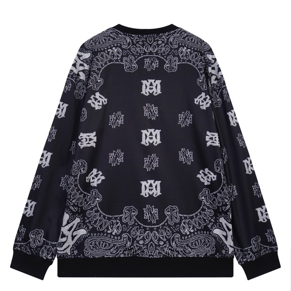 AMIRI Black and White Patterned Sweater - Picture 8 of 8